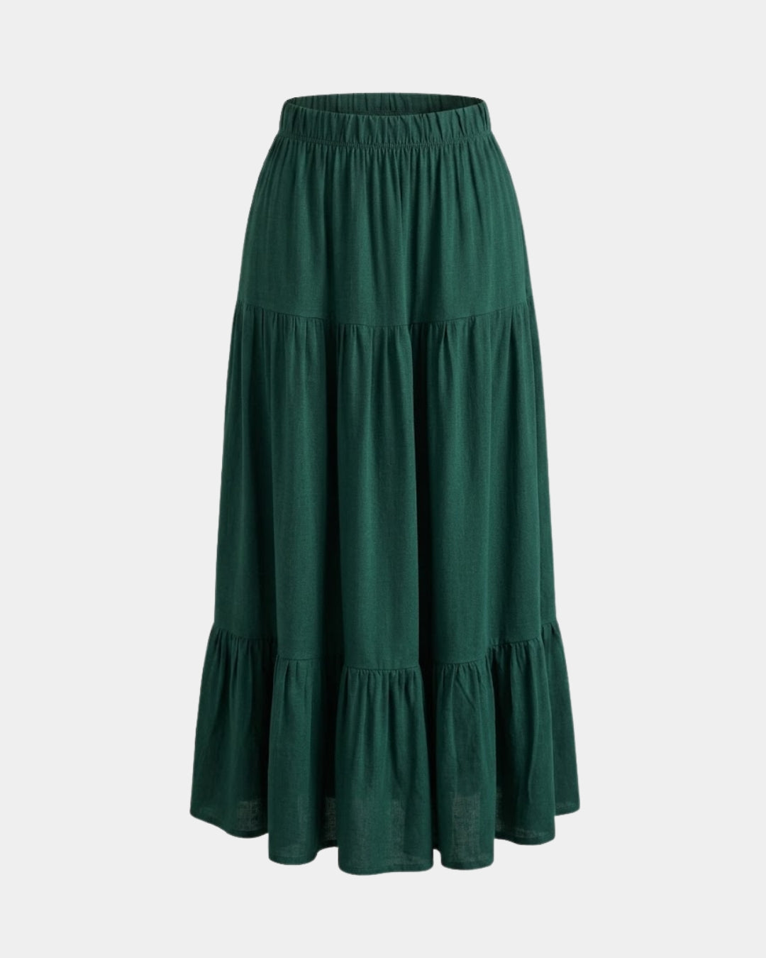 Falda tiempos verde