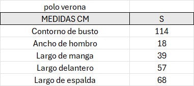 Guía de tallas