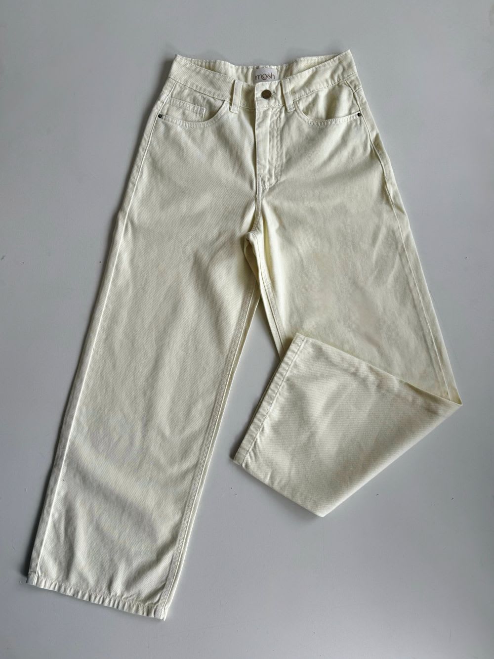 Pantalón Viena wide amarillo