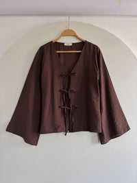 Blusa Casandra marrón