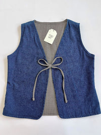 Chaleco Lyon azul/negro