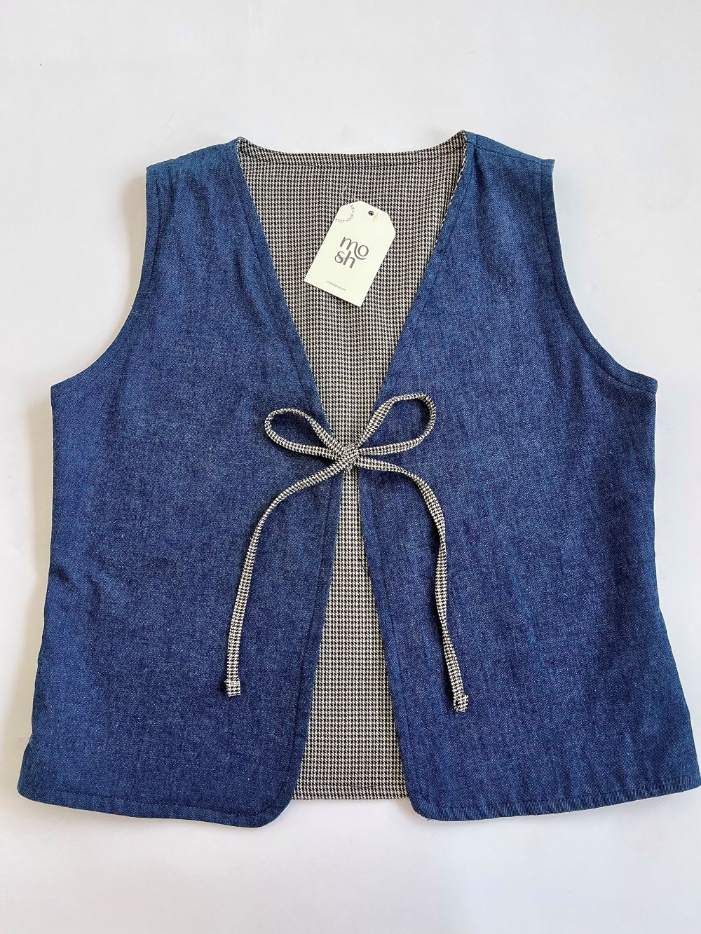 Chaleco Lyon azul/negro