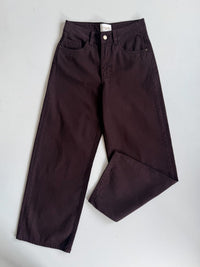 Pantalón Viena wide chocolate
