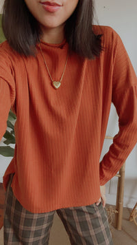 Sweater verona ladrillo