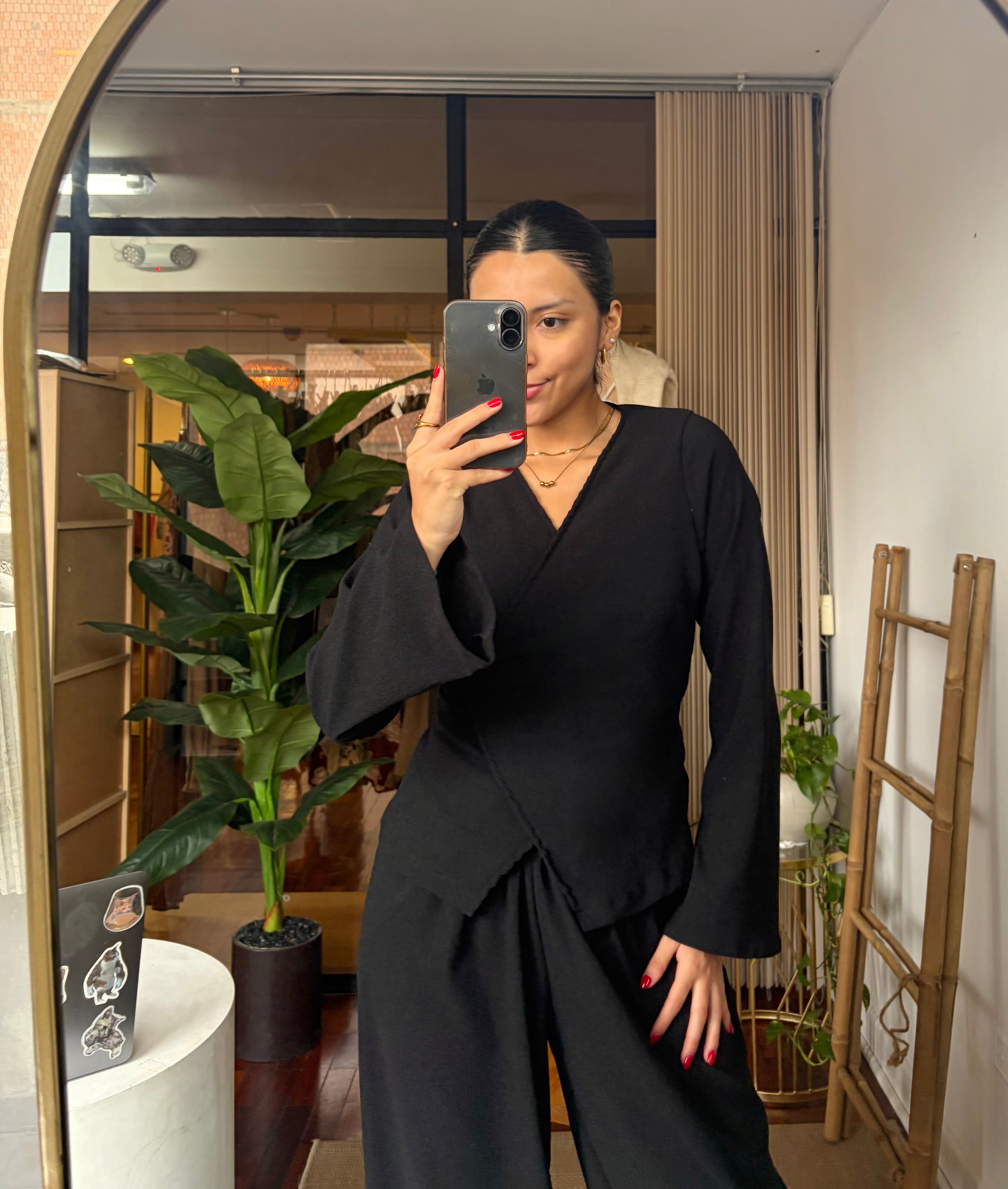 Blusa Emilia negro