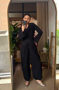Pantalón Convertible negro