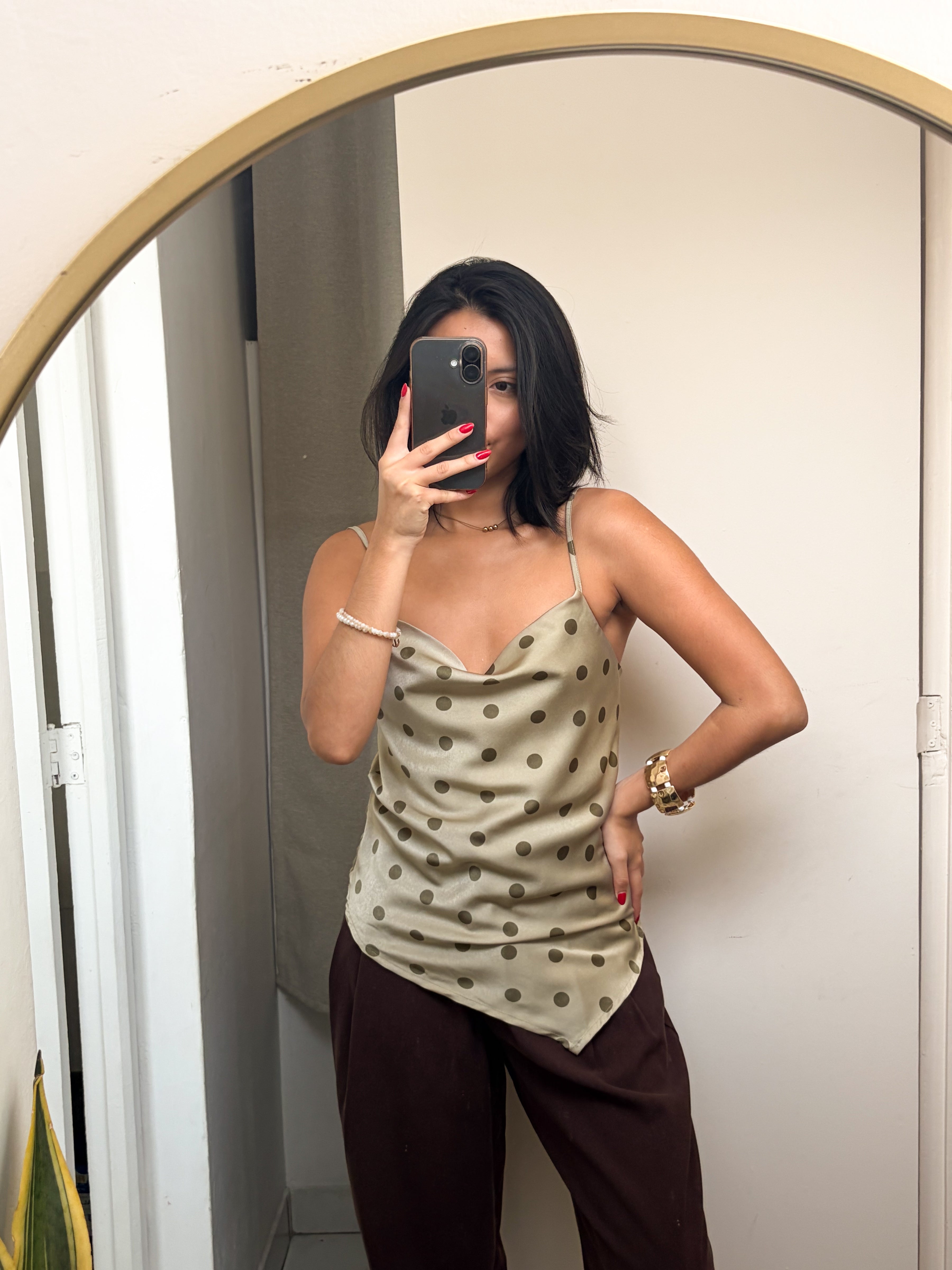 Blusa Amélie verde