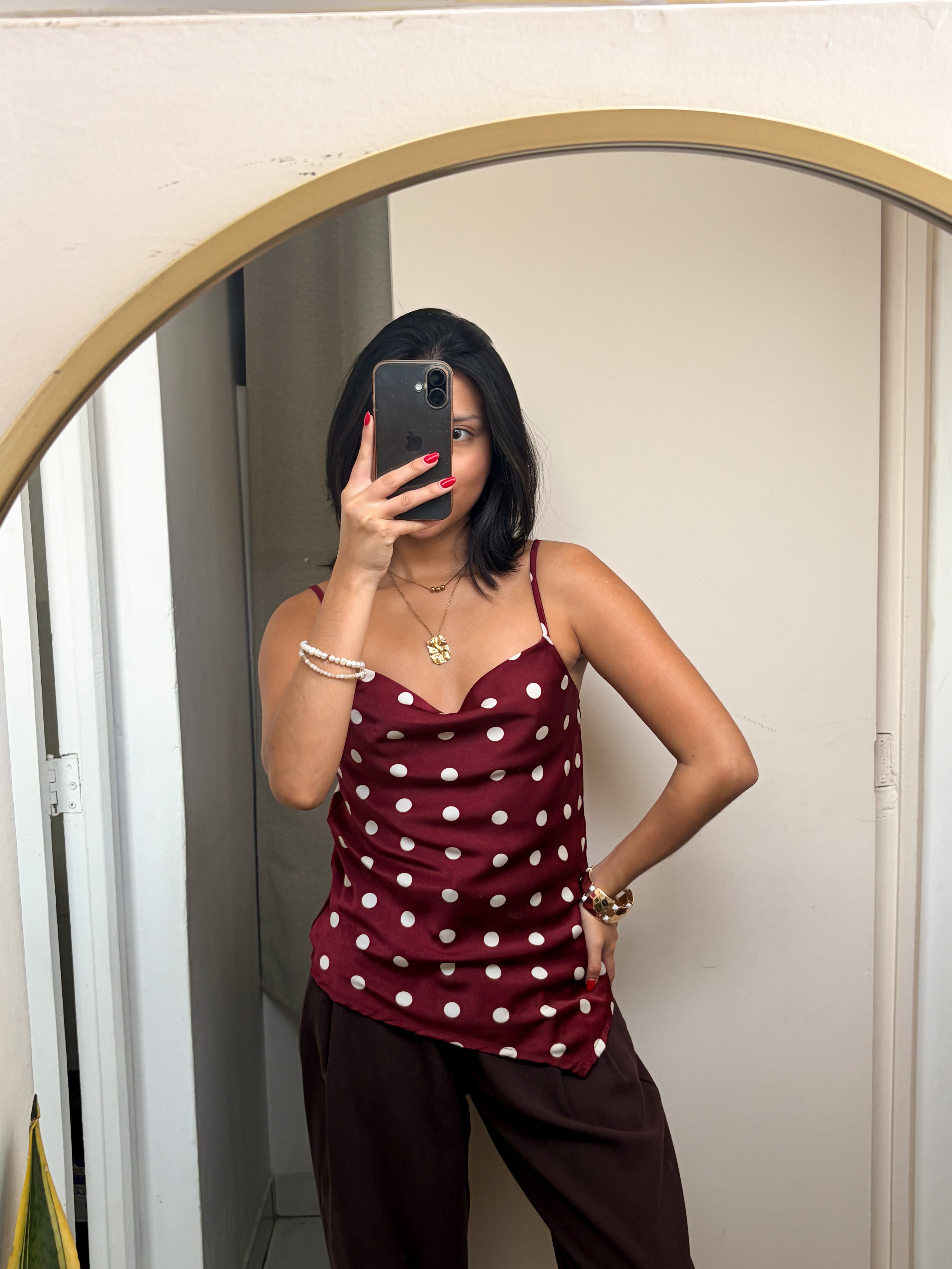 Blusa Amélie vino
