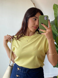 Polo Khloe verde lima