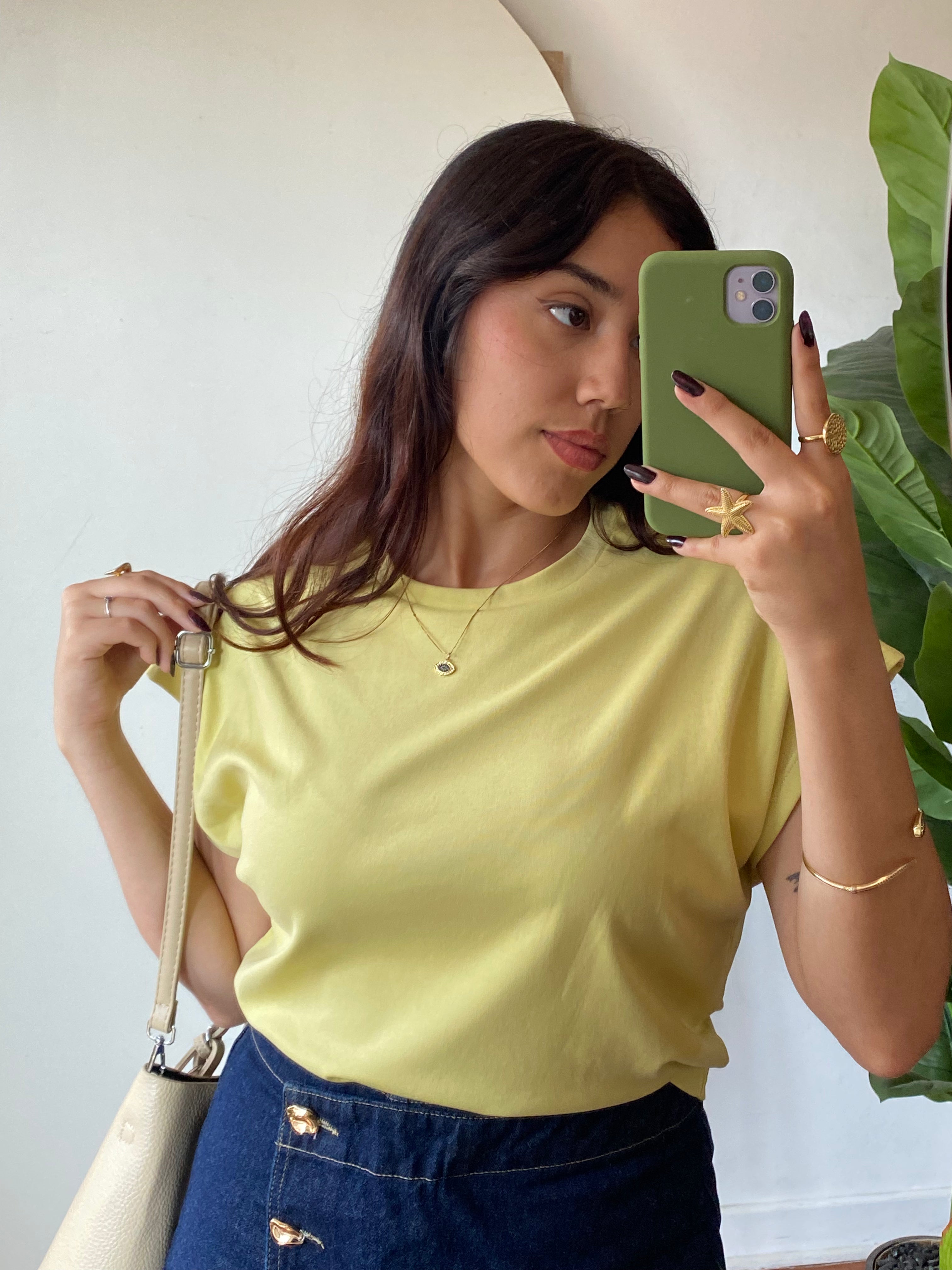 Polo Khloe verde lima