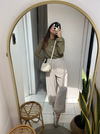 Pantalón Aladino beige