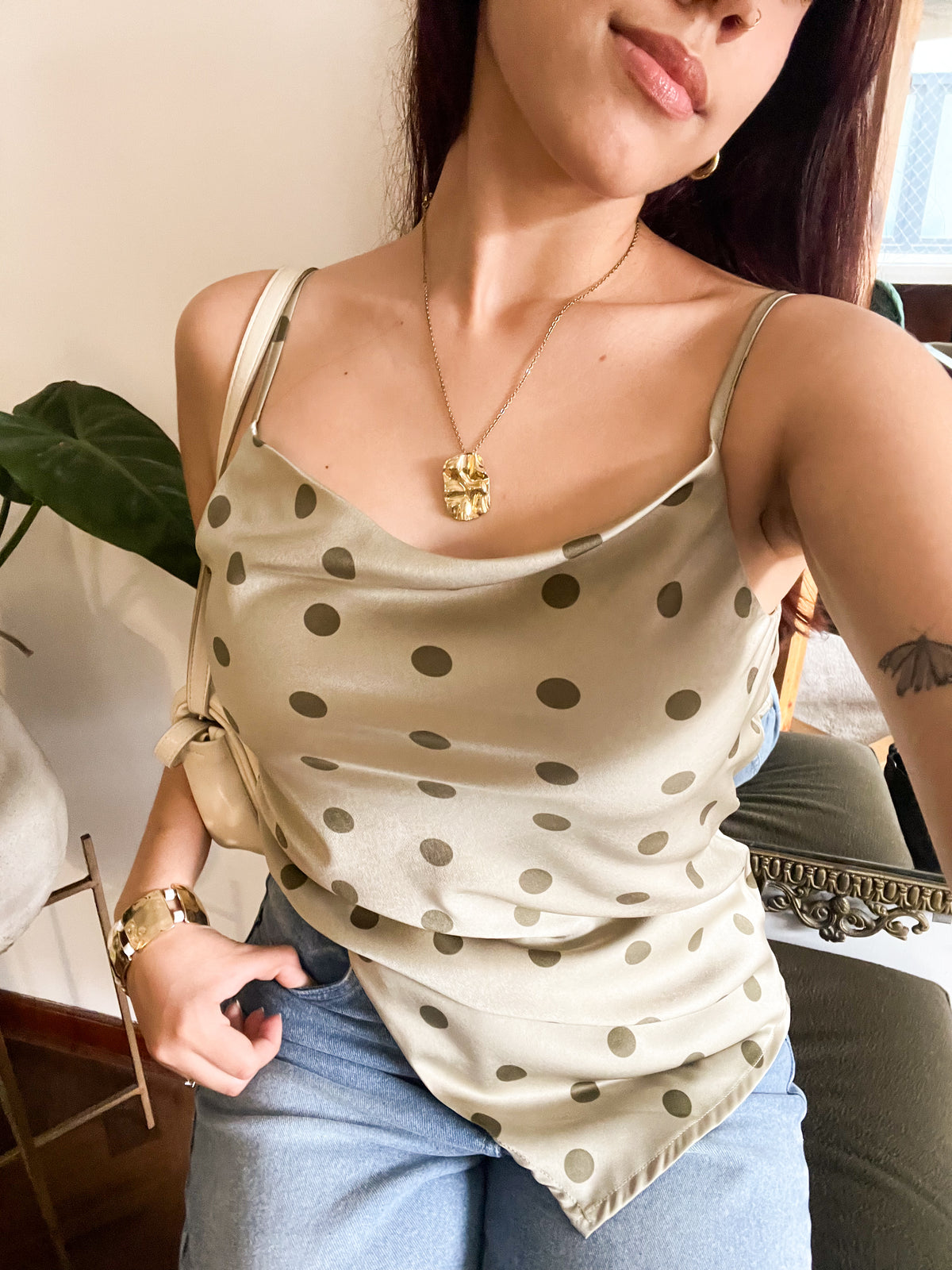 Blusa Amélie verde