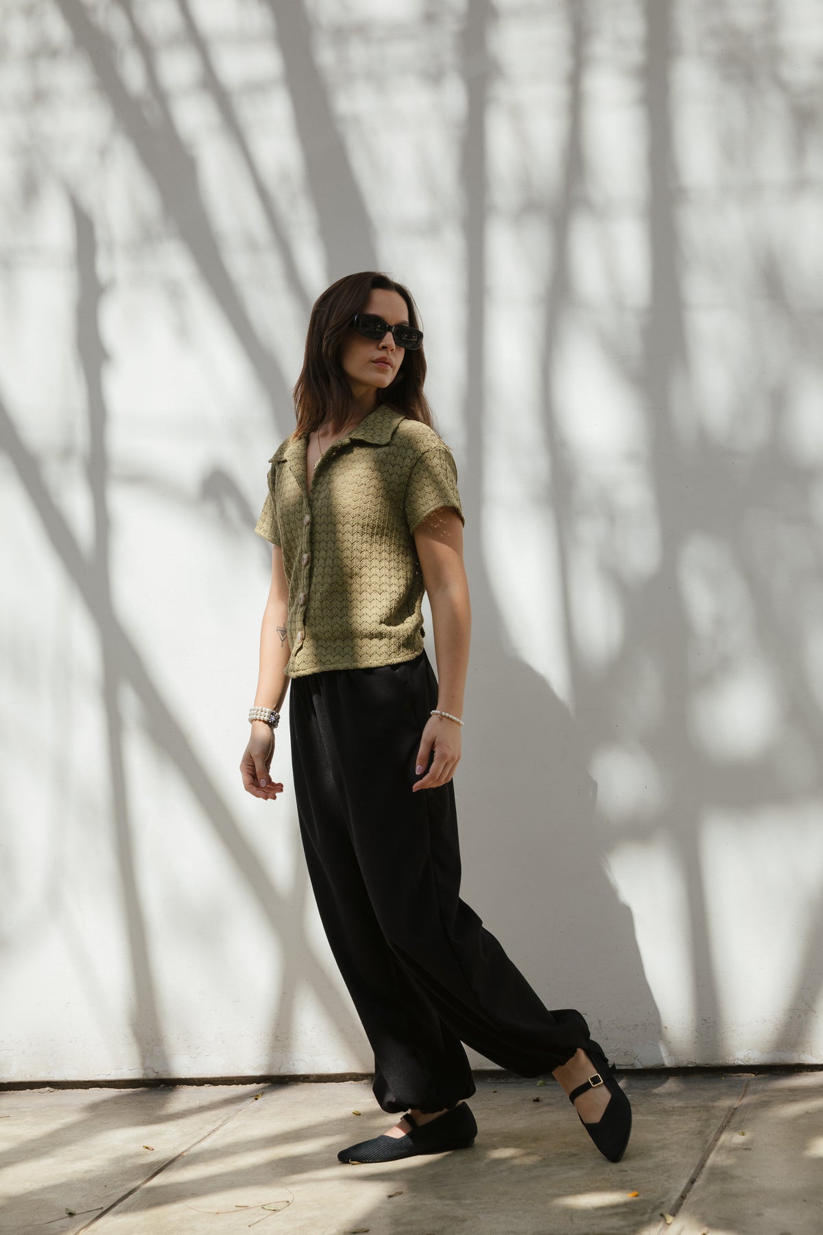 Pantalón Convertible negro