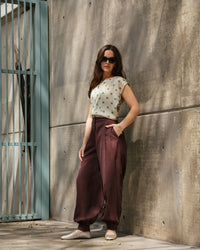 Pantalón Aladino marrón
