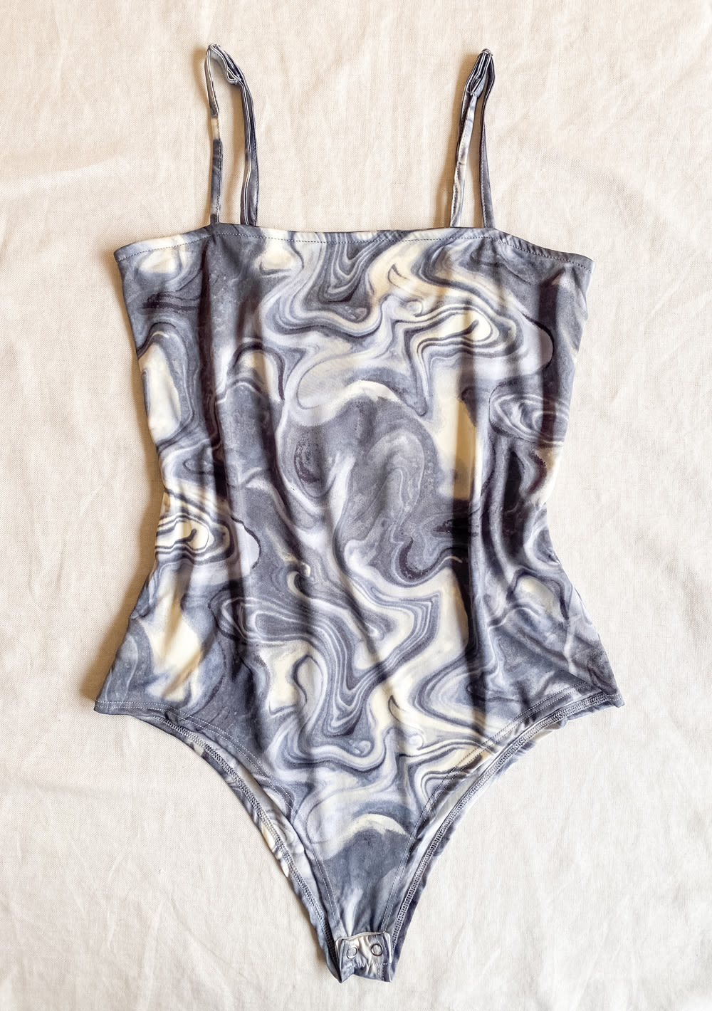 Body Abba print gris